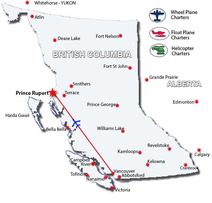 Prince Rupert Flights Vancouver